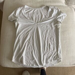 lululemon athletica White Short Sleeve Tee